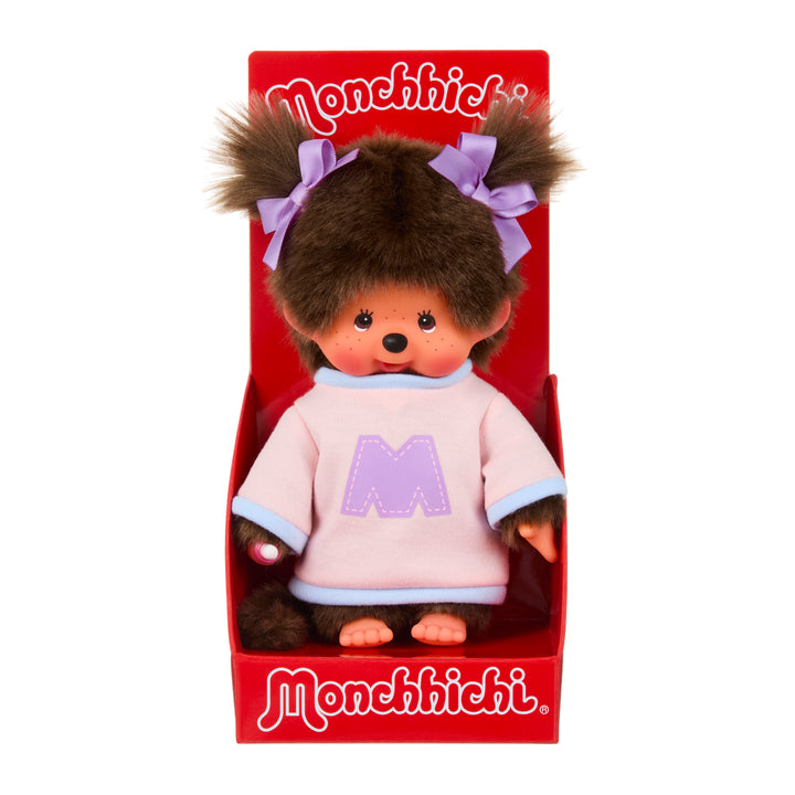 Monchhichi - Bi-Colour Sweater Girl by Sekiguchi - Petite Belle | UK Stockist