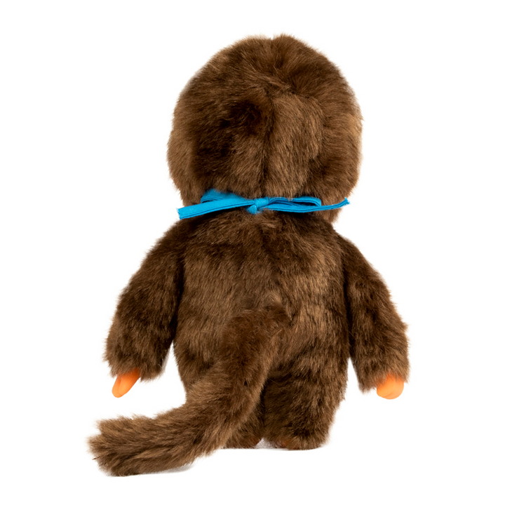 Monchhichi - Classic Blue Bib Boy Plush Doll by Sekiguchi - Petite Belle | UK Stockist