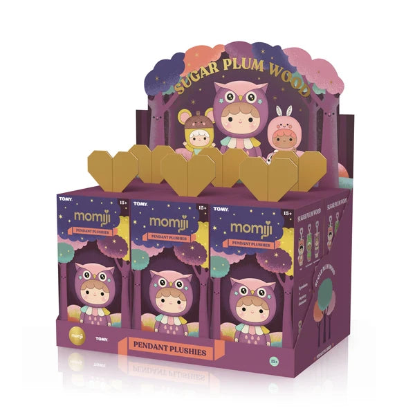 Sugar Plum Wood Pendant Plushie by Momiji - Petite Belle | UK Stockist