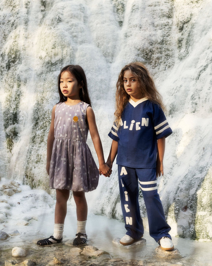 Alien Applique Trousers by Mini Rodini - Petite Belle