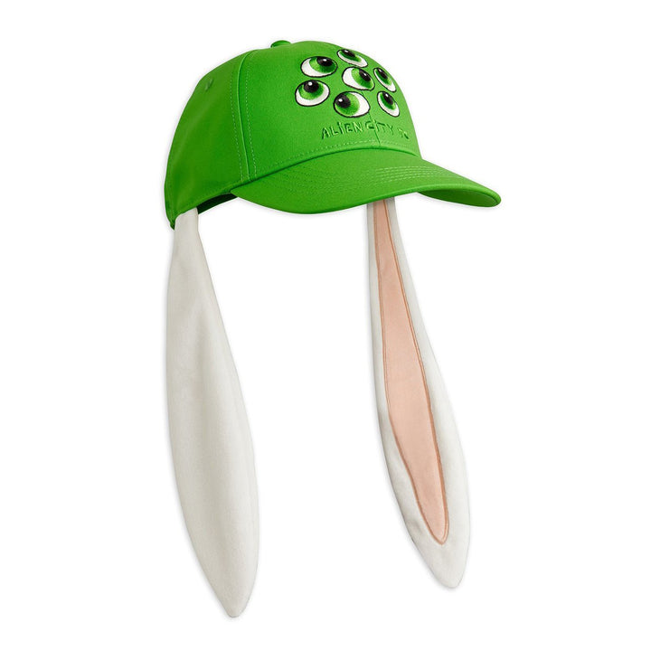 Alien Rabbit Ear Cap by Mini Rodini - Petite Belle