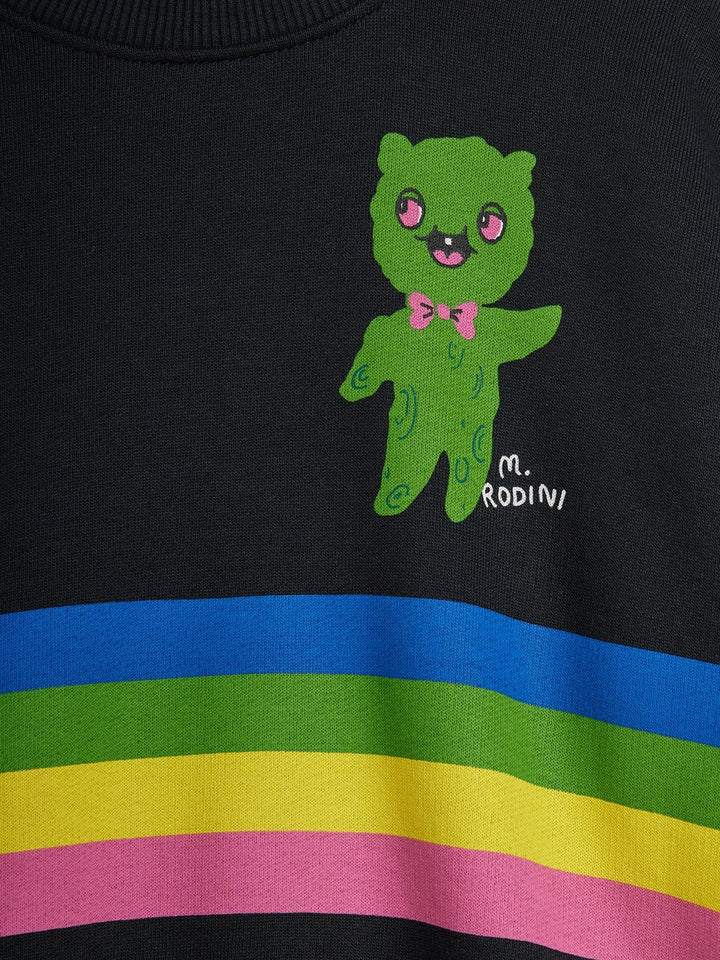 Alien Stripe Sweatshirt by Mini Rodini - Petite Belle