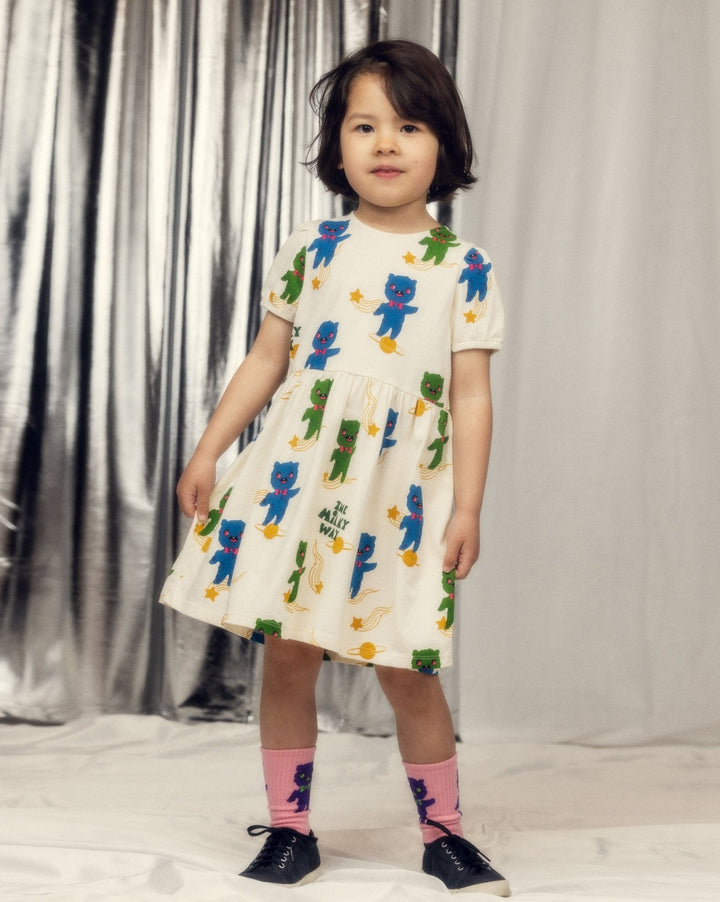 Aliens Print Dress by Mini Rodini - Petite Belle