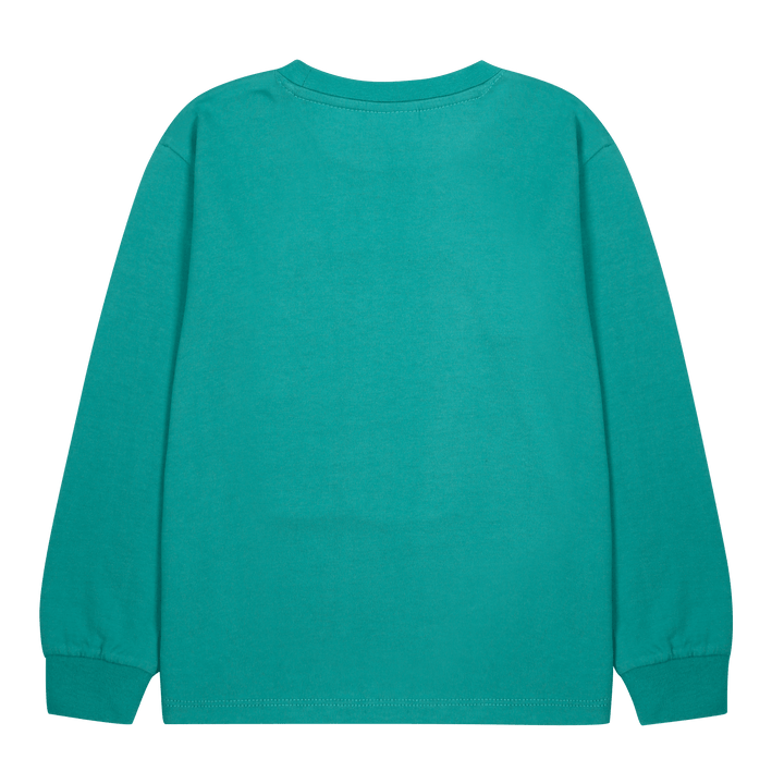 All Emotion Long-Sleeve Tee in Green by Jelly Mallow - Petite Belle