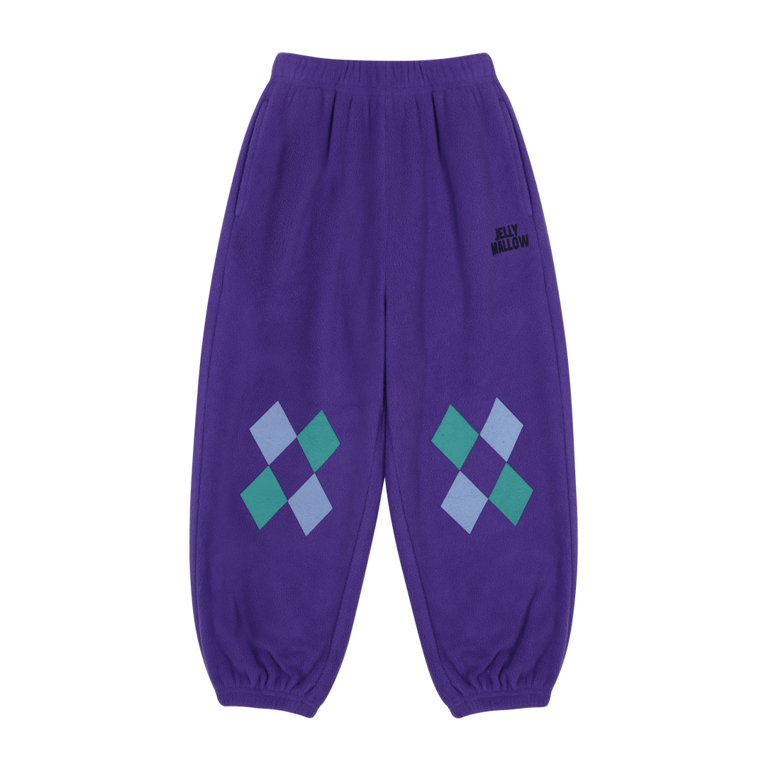 Argyle Fleece Aladdin Pants by Jelly Mallow - Petite Belle