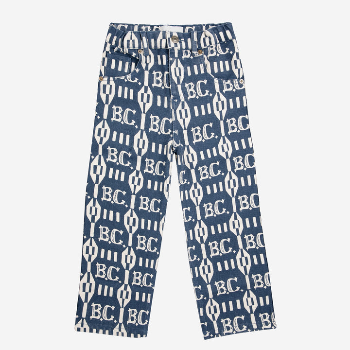 B.C. Vintage All Over Straight Pants by Bobo Choses - Petite Belle