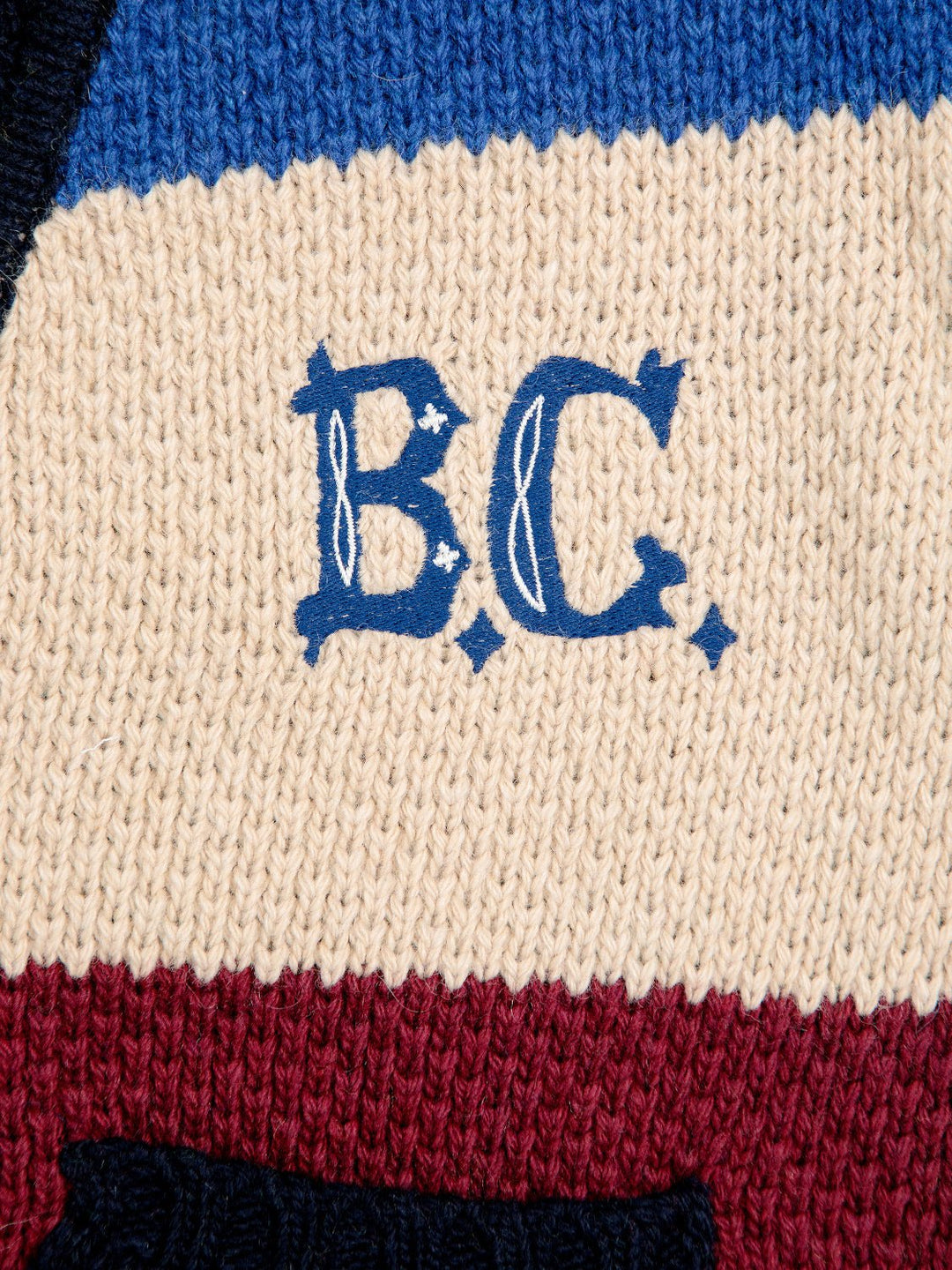 B.C Vintage Color Block Cardigan by Bobo Choses - Petite Belle