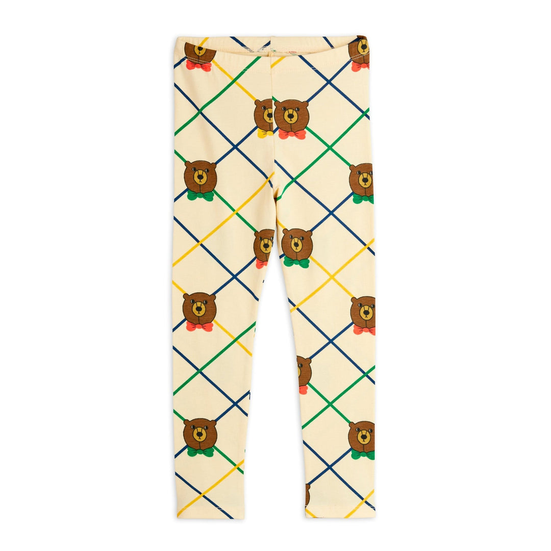 Bear Check Leggings by Mini Rodini - Petite Belle