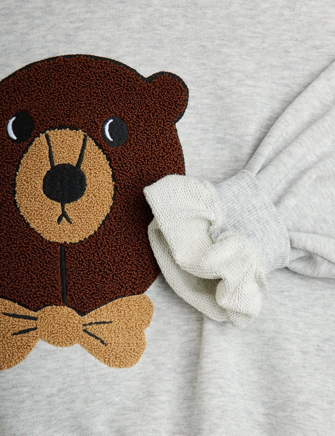 Bear Chenille Sweatshirt by Mini Rodini - Petite Belle