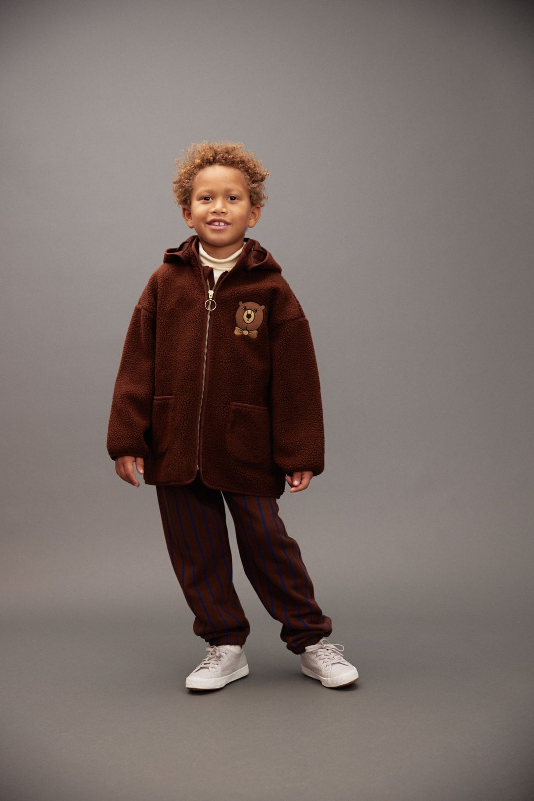 Bear Pile Jacket by Mini Rodini - Petite Belle