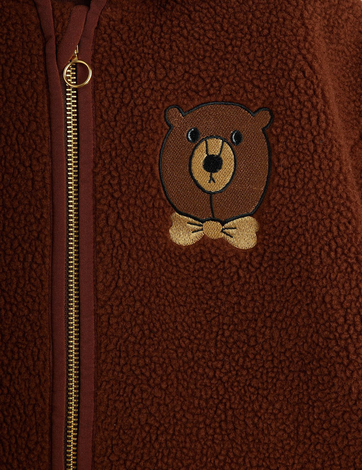 Bear Pile Jacket by Mini Rodini - Petite Belle