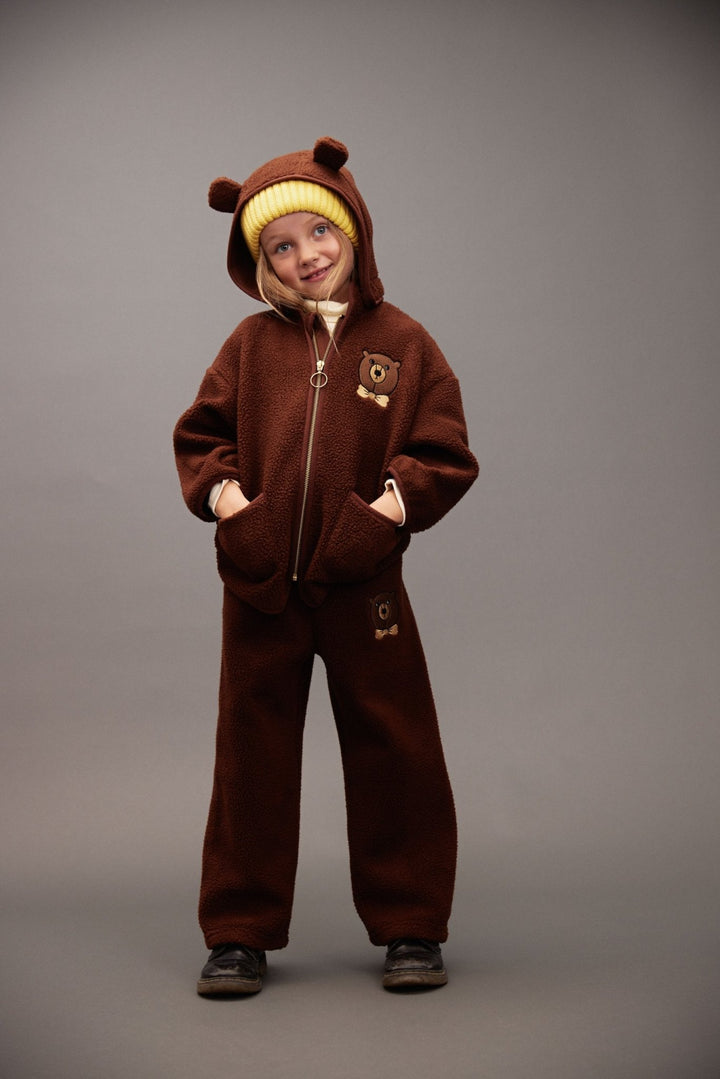 Bear Pile Trousers by Mini Rodini - Petite Belle