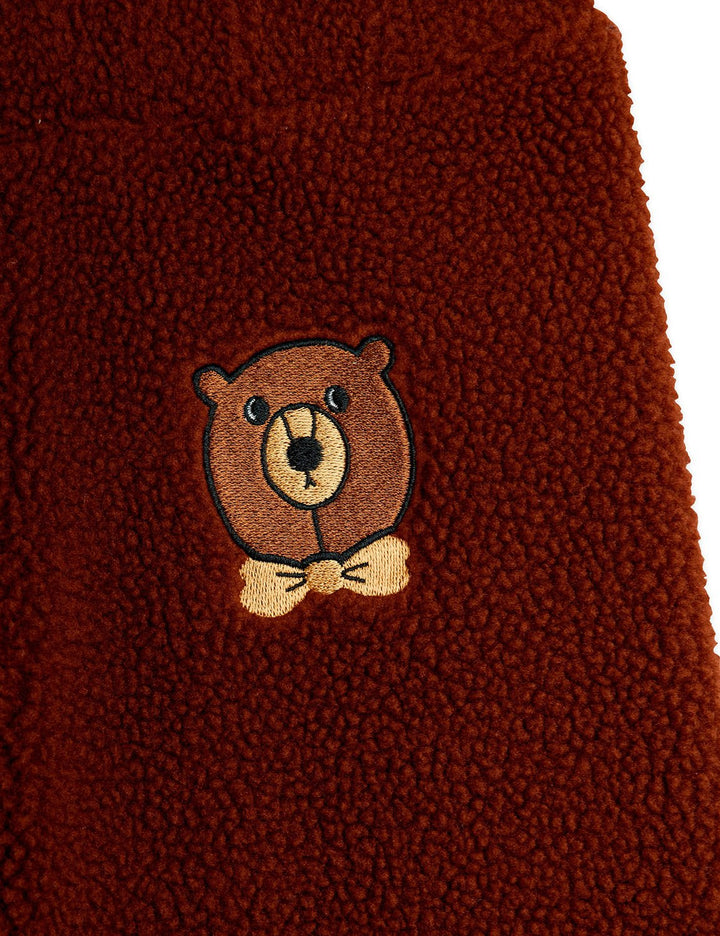 Bear Pile Trousers by Mini Rodini - Petite Belle