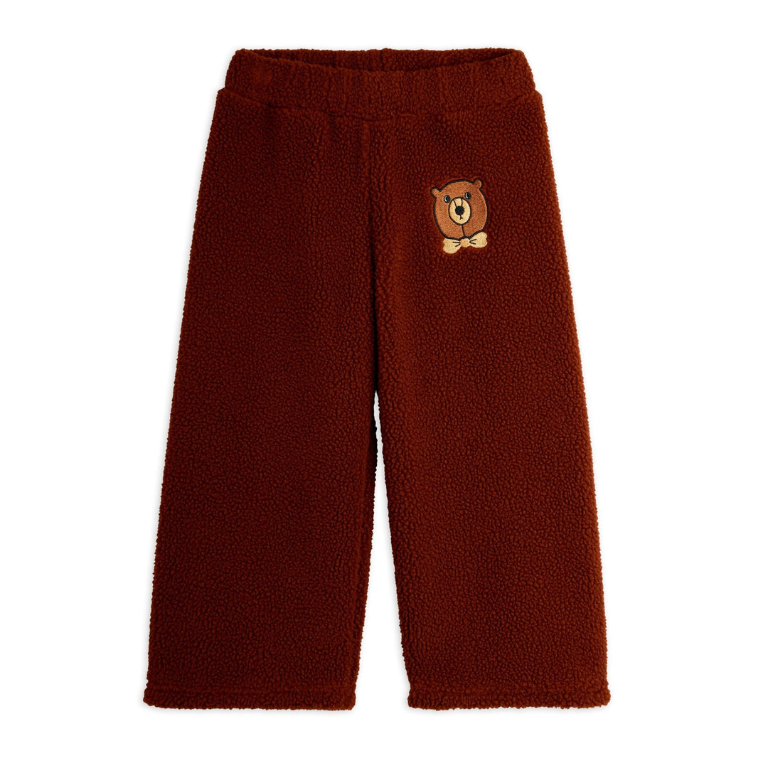 Bear Pile Trousers by Mini Rodini - Petite Belle