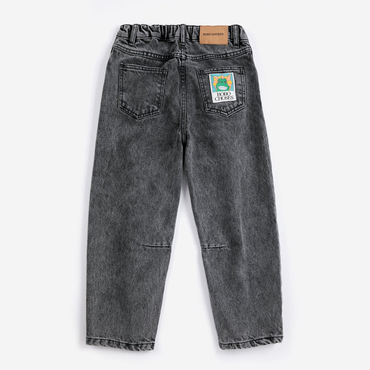 Beast Tag Denim Pants by Bobo Choses - Petite Belle