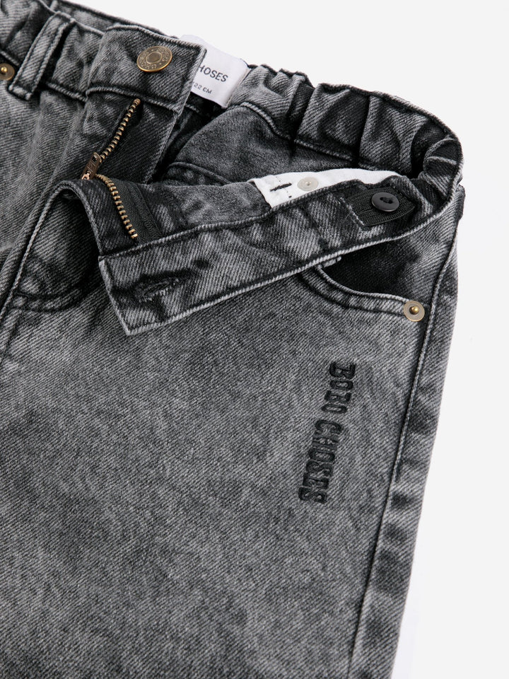 Beast Tag Denim Pants by Bobo Choses - Petite Belle