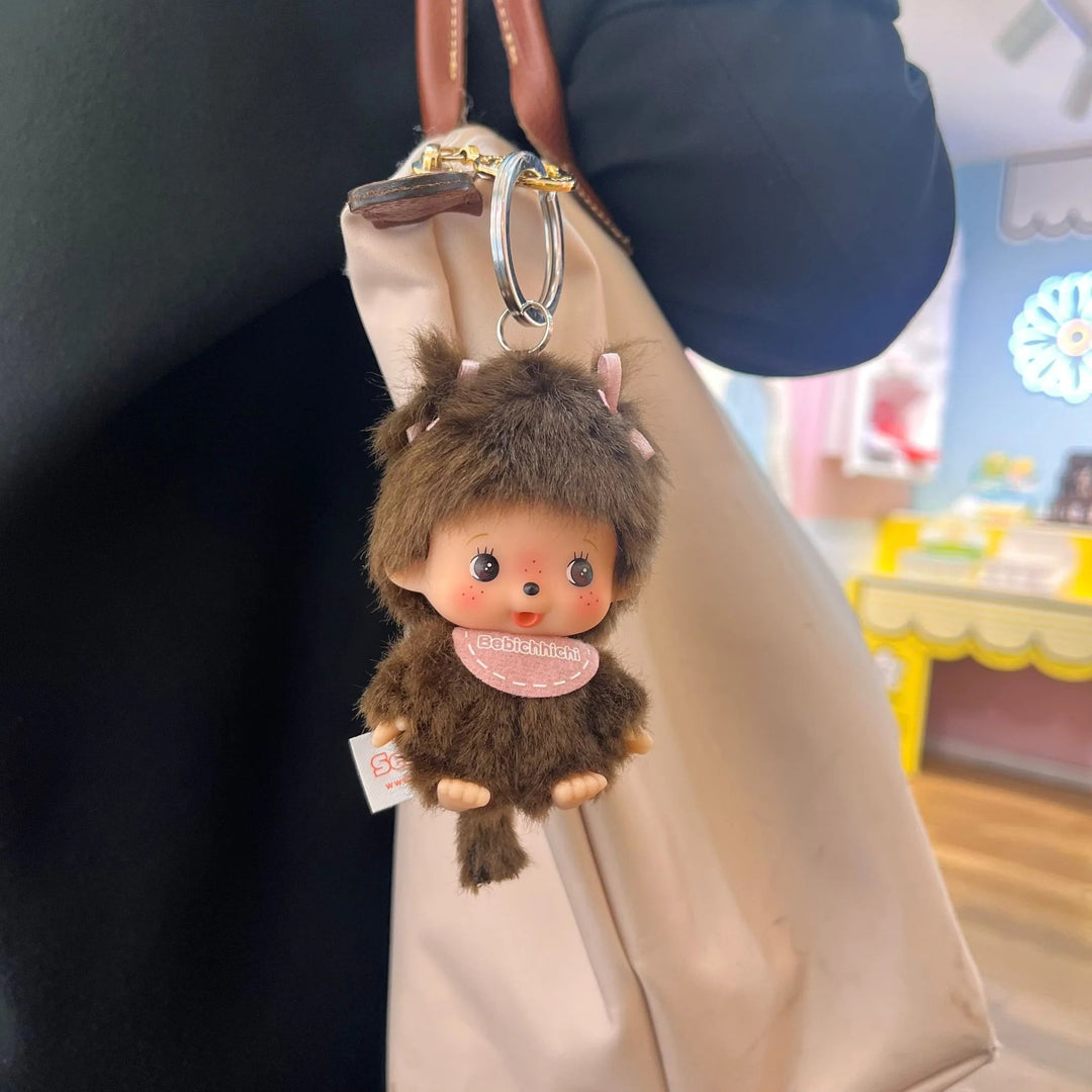 Bebechhichi - Big Head Girl Keychain by Sekiguchi - Petite Belle
