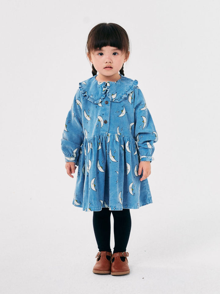 Beneath The Moon All Over Woven Dress by Bobo Choses - Petite Belle