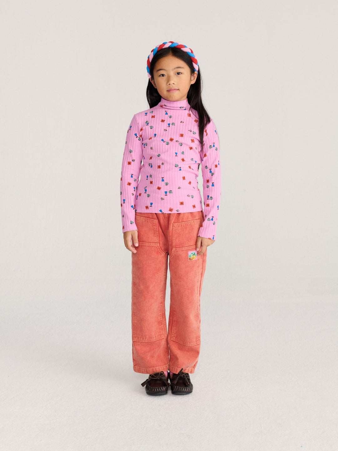 Blossom All Over Turtleneck Tee by Bobo Choses - Petite Belle