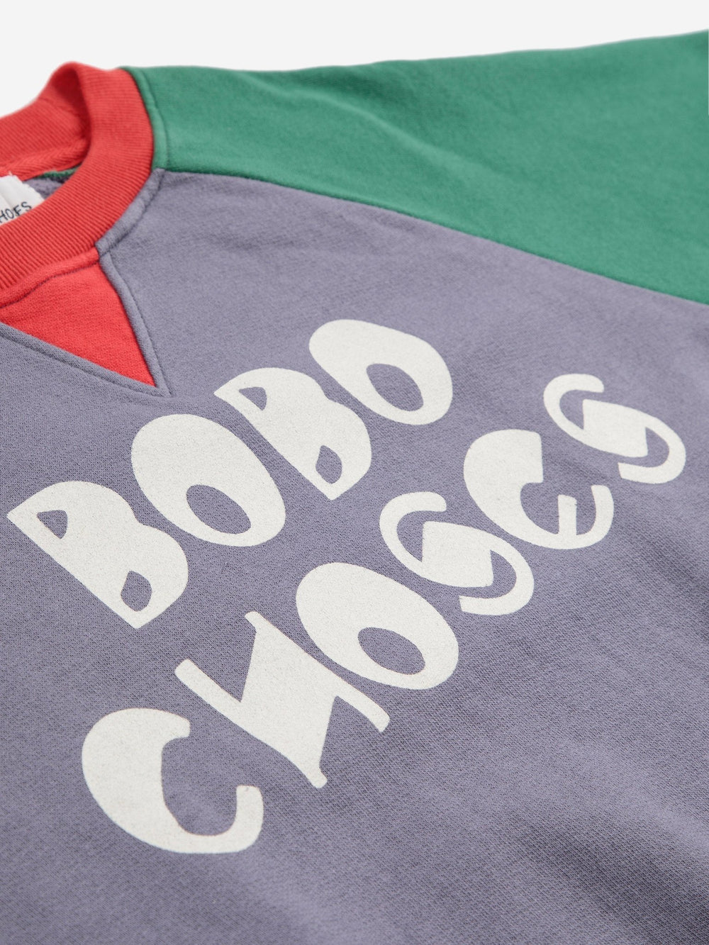 Bobo Choses Colour Block Raglan Sweatshirt by Bobo Choses - Petite Belle