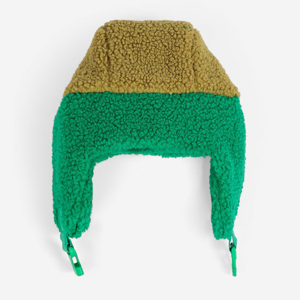 Bobo Choses Colour Block Sheepskin Chapka by Bobo Choses - Petite Belle