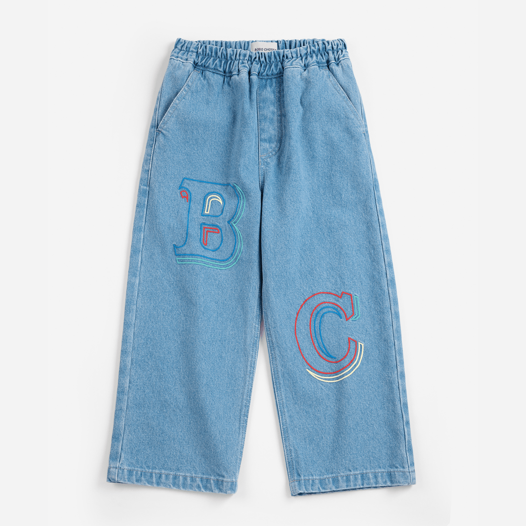 Bobo Choses Embossed Denim Pants by Bobo Choses - Petite Belle