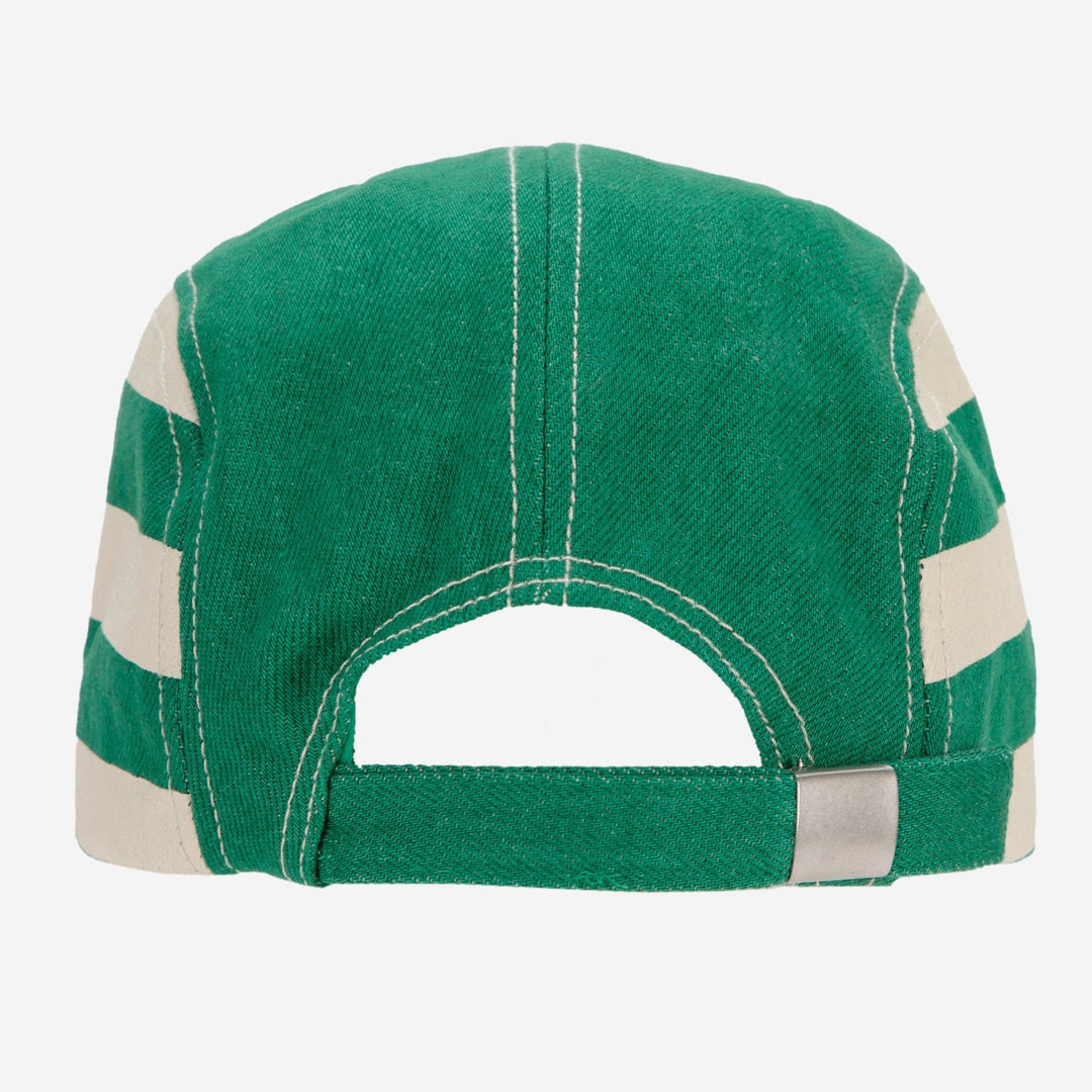 Bobo Choses Green Stripes Cap by Bobo Choses - Petite Belle