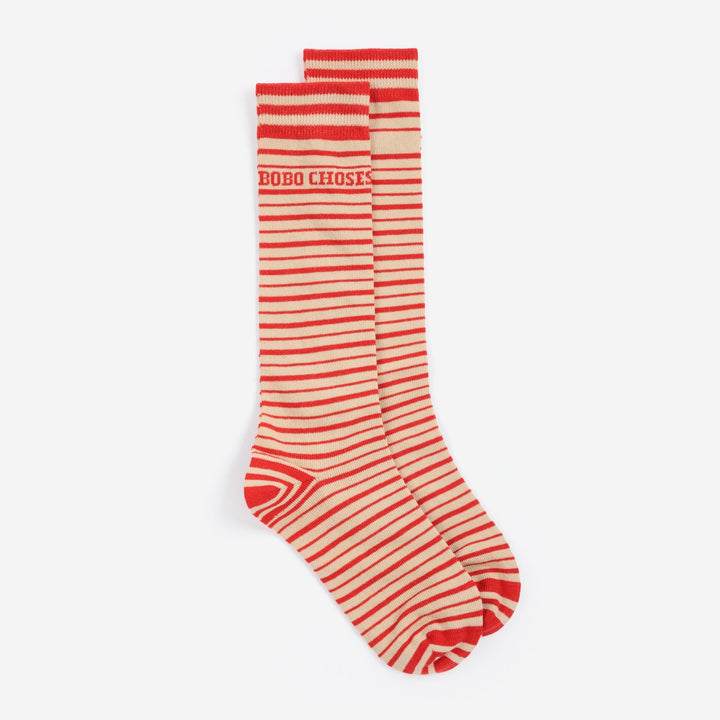 Bobo Choses Stripes Extra Long Socks by Bobo Choses - Petite Belle