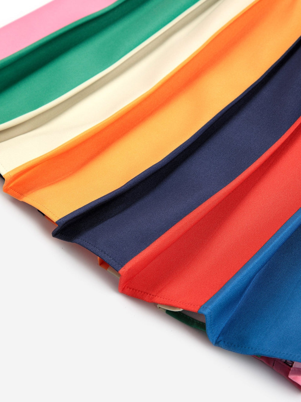 Bobo Colour Block Pleated Skirt by Bobo Choses - Petite Belle