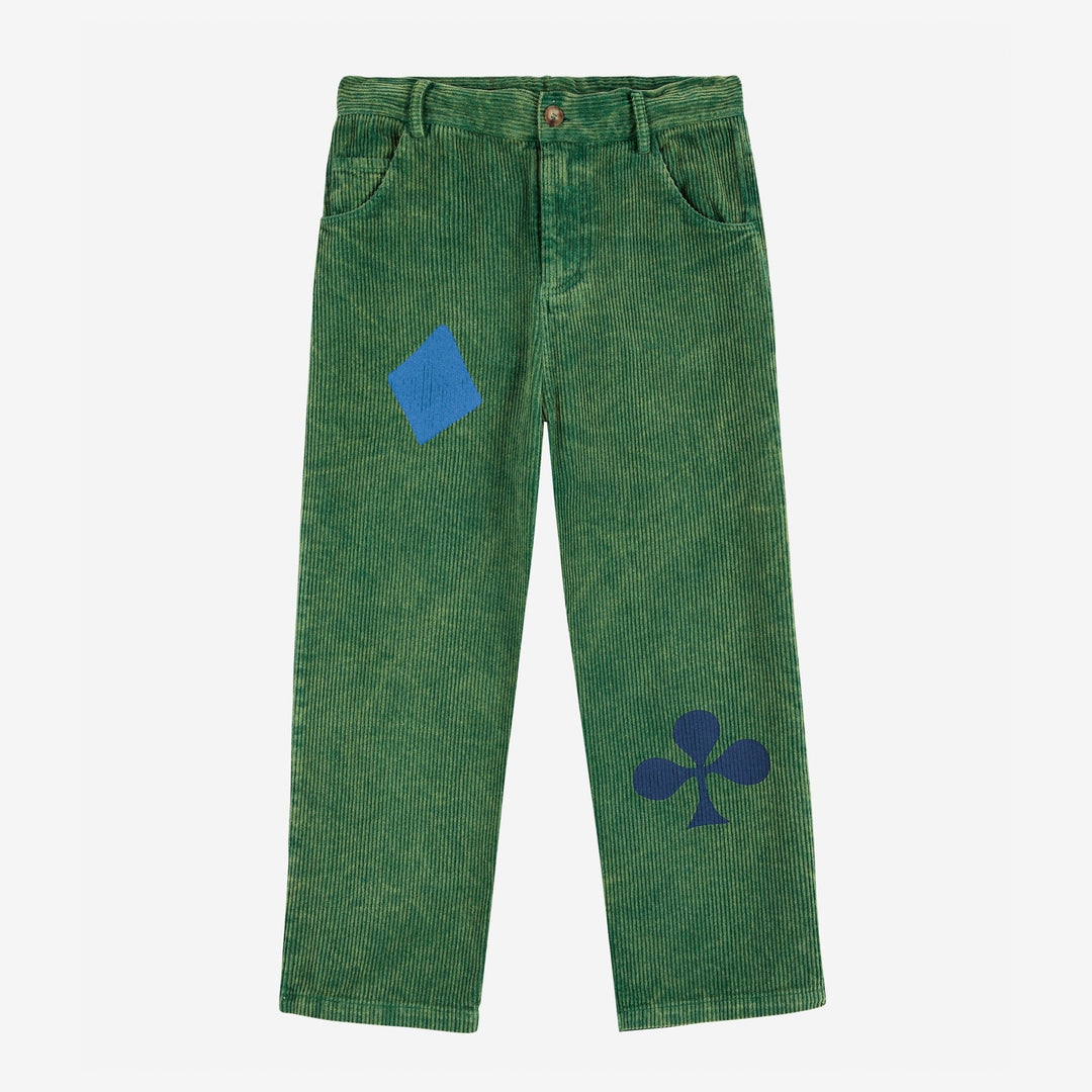 Bobo Joker Corduroy Straight Pants by Bobo Choses - Petite Belle