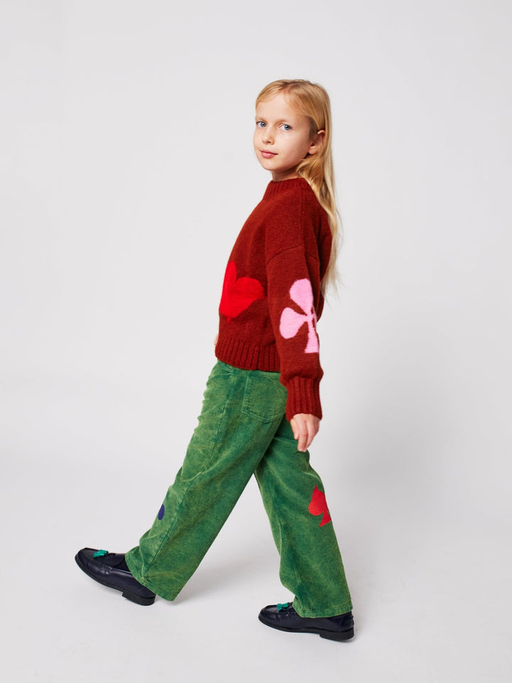 Bobo Joker Corduroy Straight Pants by Bobo Choses - Petite Belle