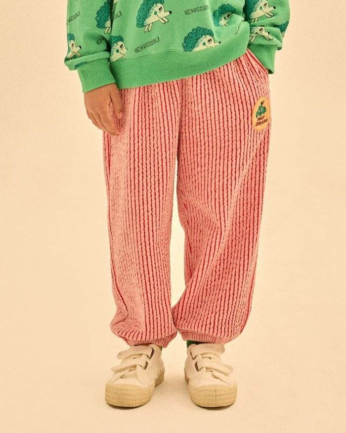 Broccoli Jacquard Aladdin Pants by Jelly Mallow - Petite Belle