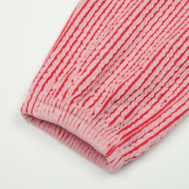 Broccoli Jacquard Aladdin Pants by Jelly Mallow - Petite Belle