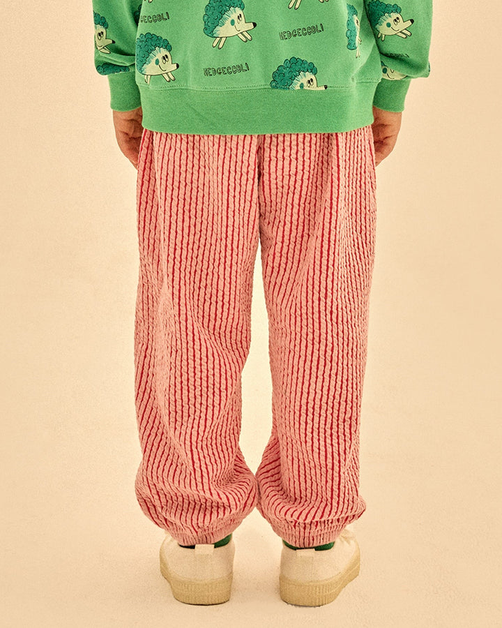 Broccoli Jacquard Aladdin Pants by Jelly Mallow - Petite Belle