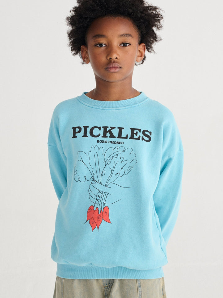 Bunch Of Vegetables Sweatshirt by Bobo Choses - Petite Belle