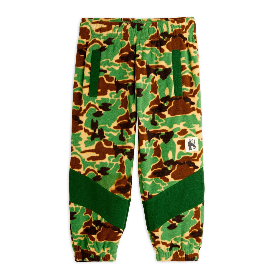 Camo Fleece Trousers by Mini Rodini - Petite Belle