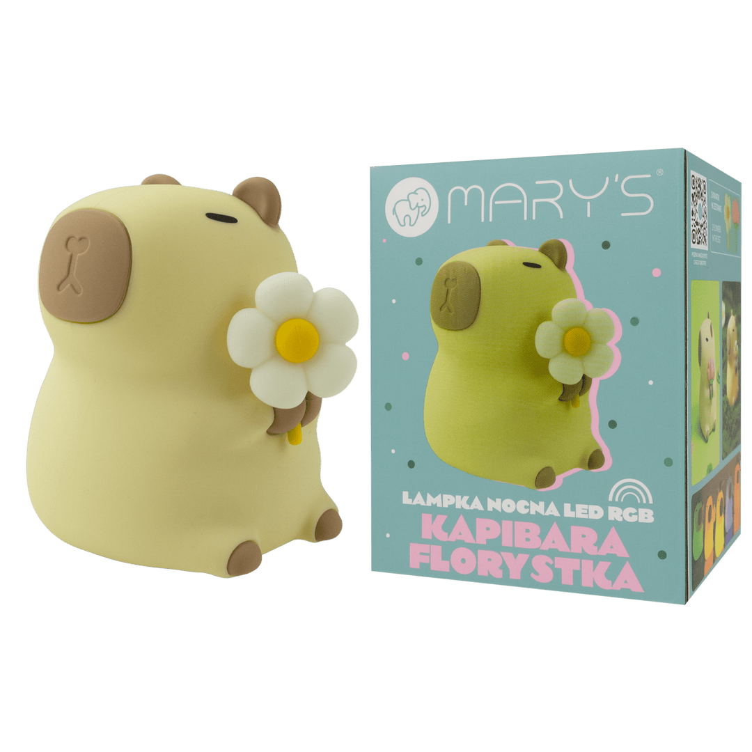 Capybara Florist LED Night Lamp by Mary's - Petite Belle