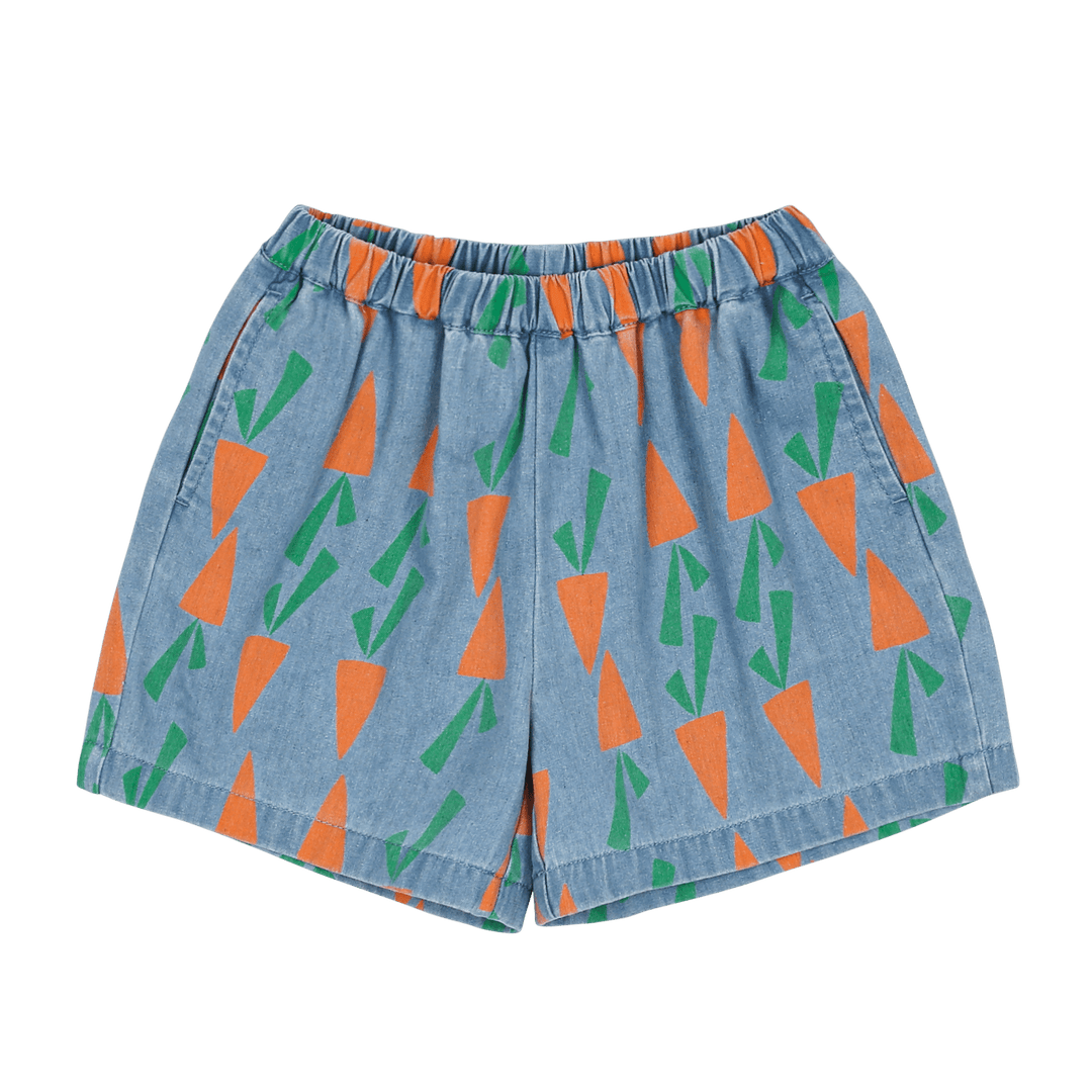 Carrot Denim Shorts by Jelly Mallow - Petite Belle