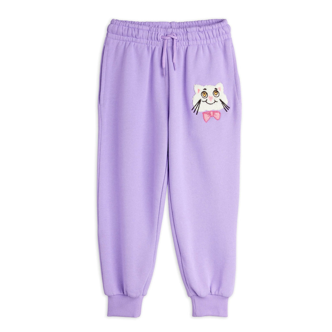 Cat Chenille Sweatpants by Mini Rodini - Petite Belle