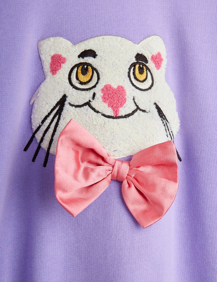 Cat Chenille Sweatshirt by Mini Rodini - Petite Belle