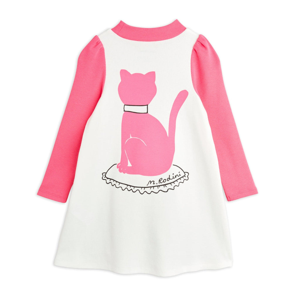 Cat Long Sleeves Dress by Mini Rodini - Petite Belle