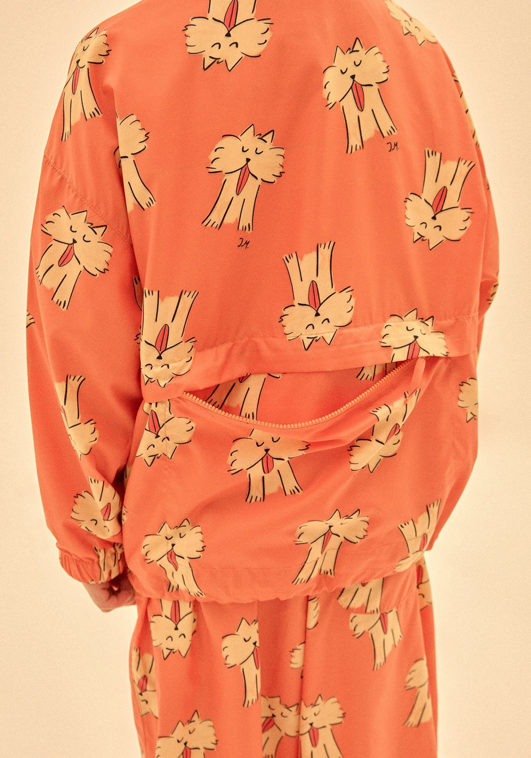 Cat Packable Windbreaker by Jelly Mallow - Petite Belle