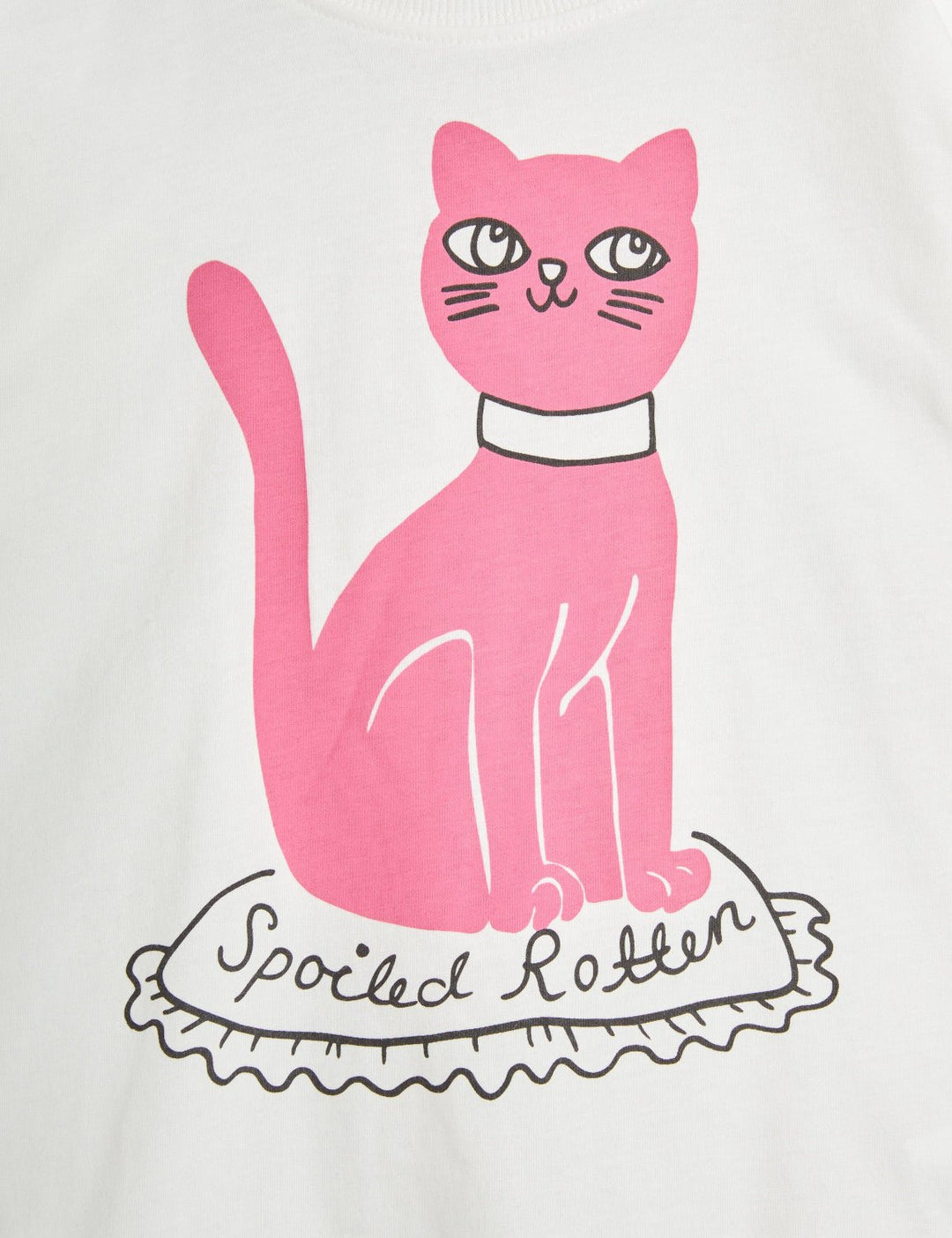 Cat Tee in Pink by Mini Rodini - Petite Belle