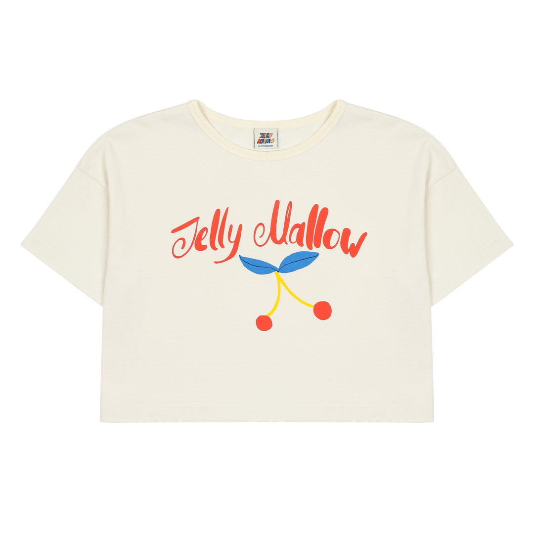 Cherry Cropped Tee by Jelly Mallow - Petite Belle