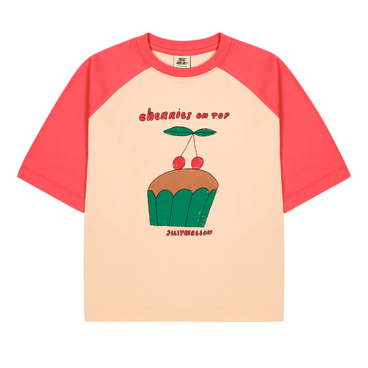Cherry Cupcake Raglan Tee by Jelly Mallow - Petite Belle