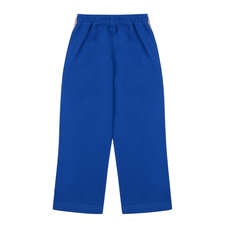 Chess Track Pants in Blue by Jelly Mallow - Petite Belle