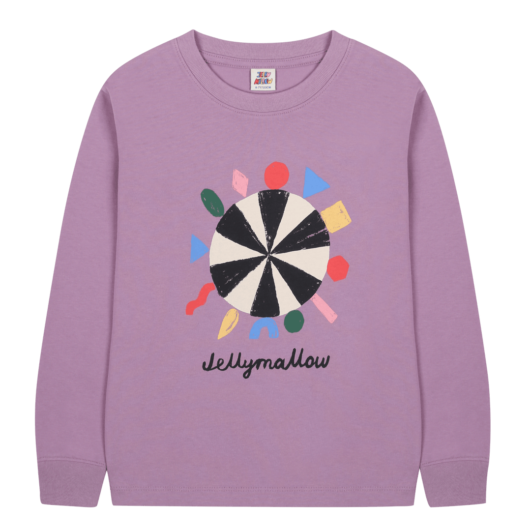 Colour Roulette Long Sleeves Tee by Jelly Mallow - Petite Belle