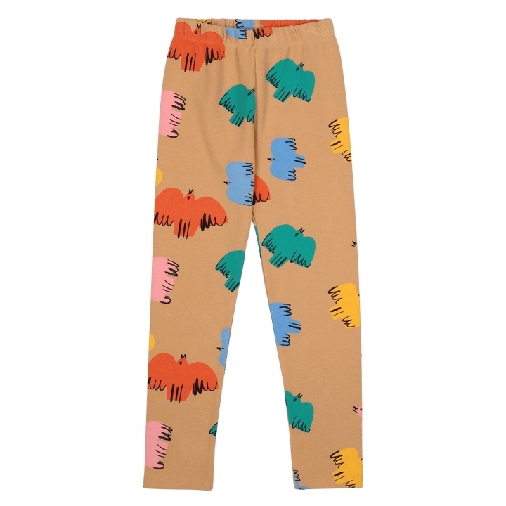 Colourful Bird Leggings by Jelly Mallow - Petite Belle