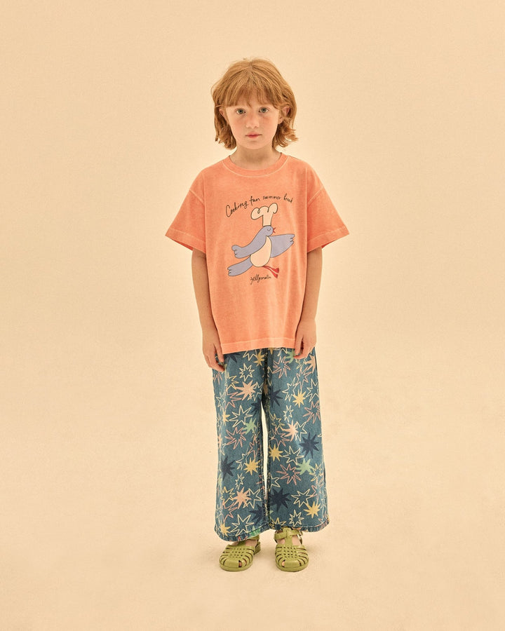 Cooking Bird Pigment Tee by Jelly Mallow - Petite Belle