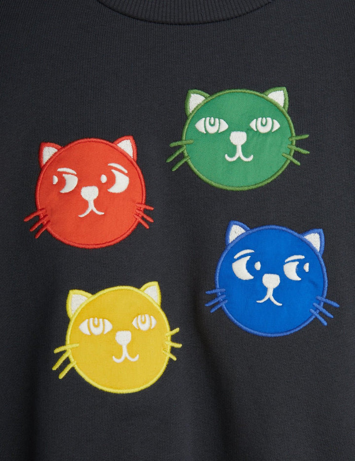 Cool Cats Sweatshirt by Mini Rodini - Petite Belle